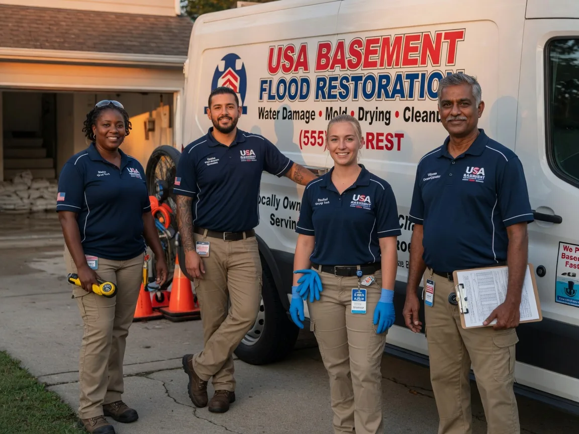 Basement Flood Cleanup company in Portland, PA