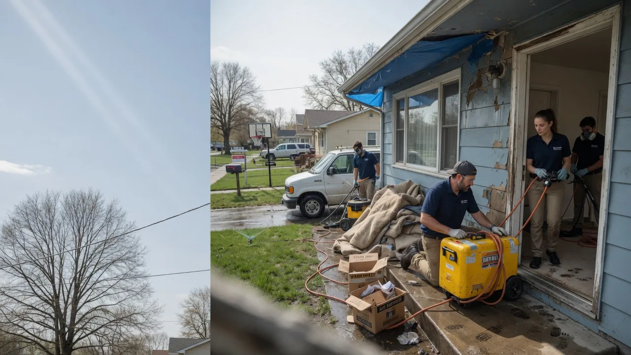Basement Flood Cleanup in Portland, PA near me